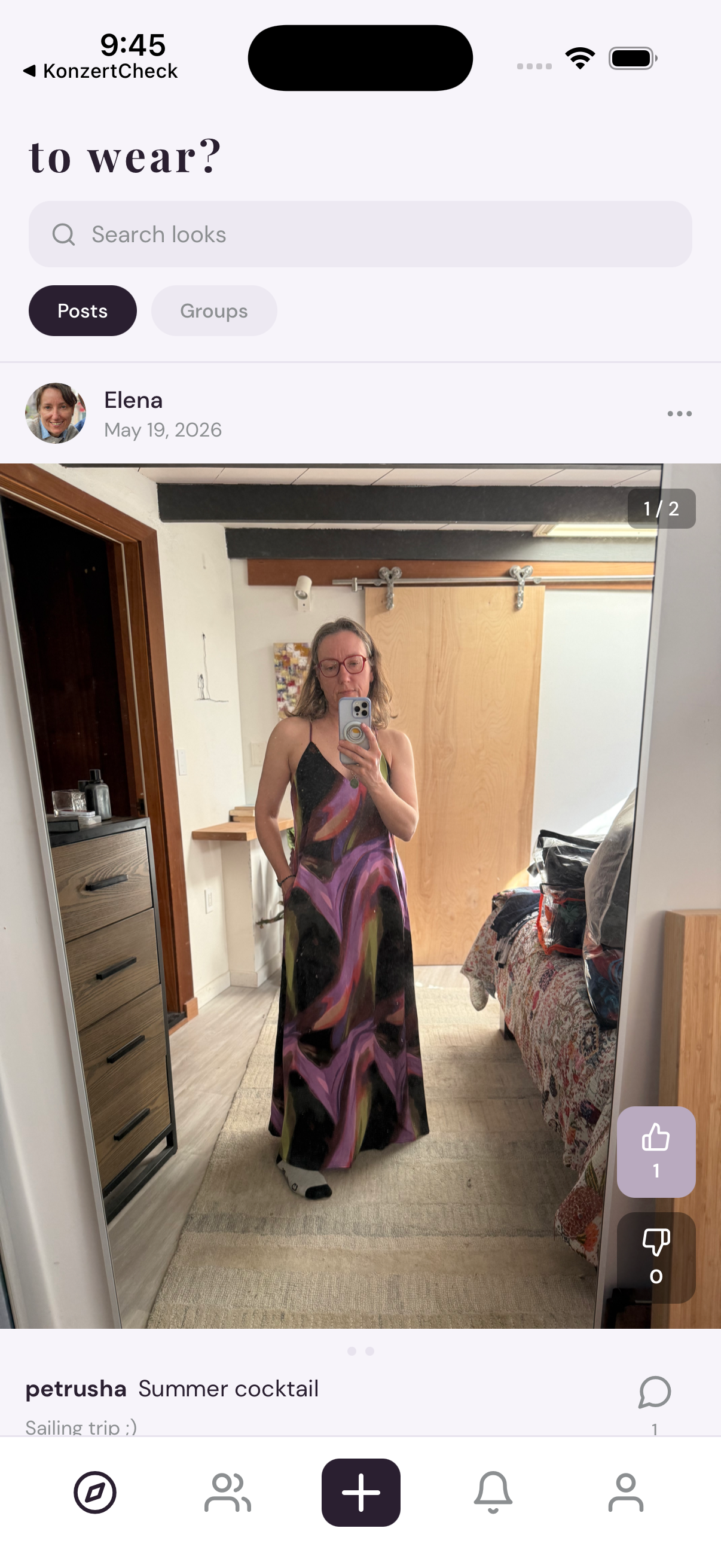 Discover feed
